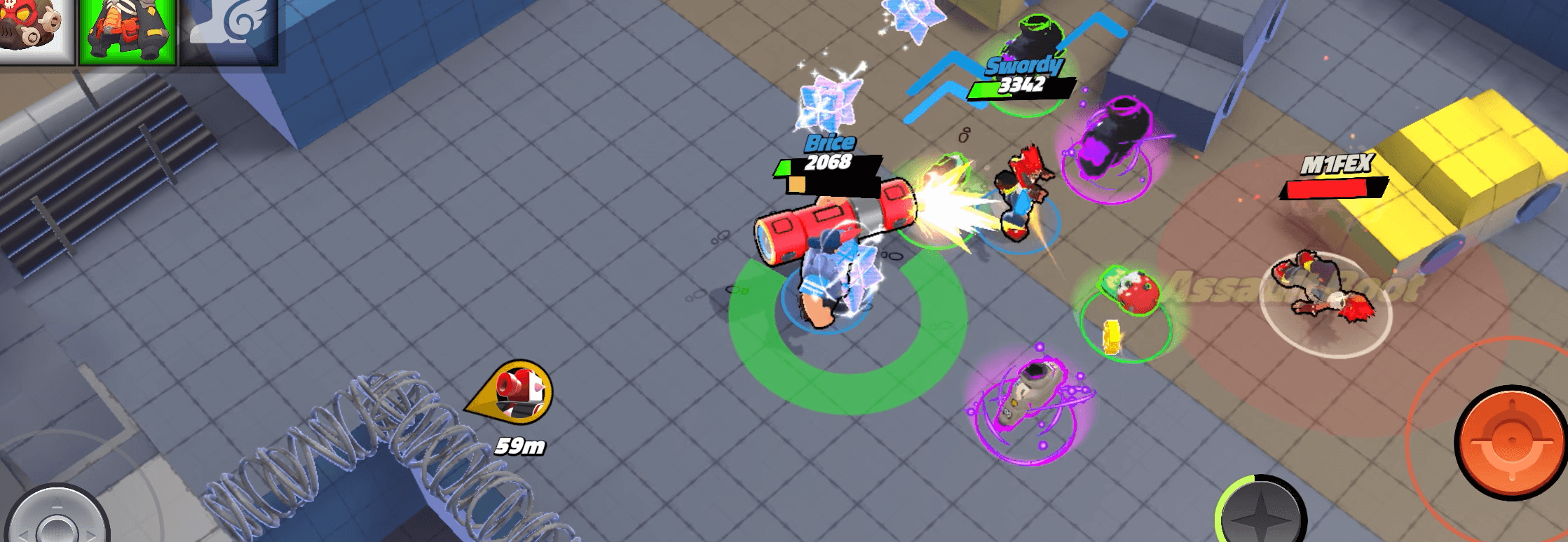 Dropping into Zero's streets at the start of a MISFITZ run